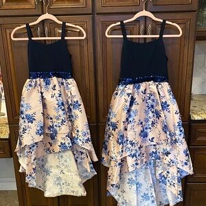 BONNIE JEAN Floral Multilayer Dress